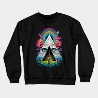 Psychedelic Echoes - Pink Floyd Tribute Crewneck Sweatshirt